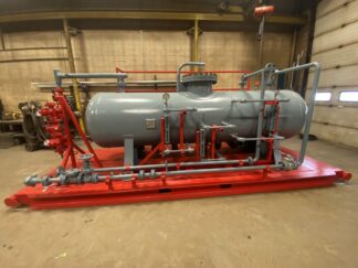 R004 - 42" x 12', 285 psi Horizontal Separator Portable P-Tank
